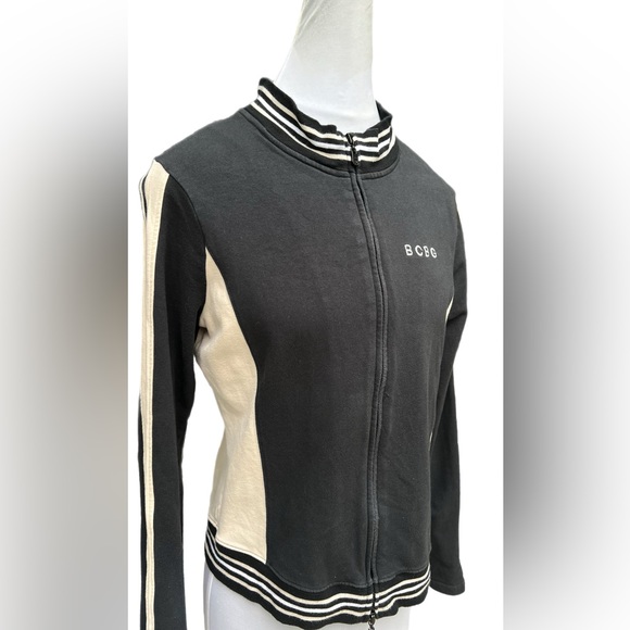 BDBC Jacket Black Cream/Off White Used Good Condition Small SM Stripes - Picture 2 of 14